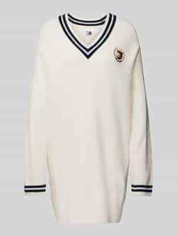 Tommy Jeans Mini-jurk met V-hals model 'CREST'