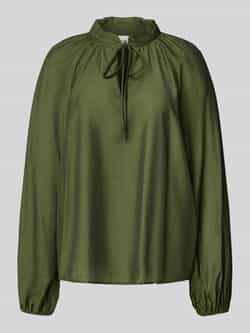 Ichi Regular fit blouse met druppelvormige hals model 'KARLANI'