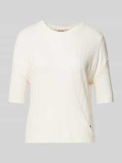 MOS MOSH T-shirt met structuurmotief model 'SWANN'