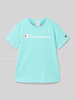 Champion T-shirt met labelprint