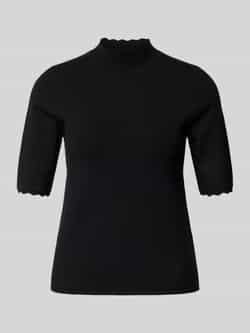 Zero Gebreid shirt met opstaande kraag