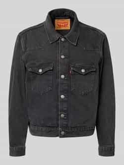 Levi's Relaxed fit jeansjack met borstzakken