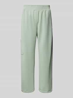 Christian Berg Woman Relaxed fit sweatpants met cargozak