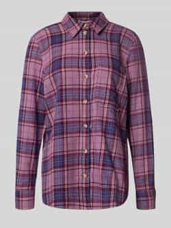 Christian Berg Woman Relaxed fit overhemdblouse met borstzak