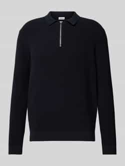 Only & Sons Gebreide pullover met korte ritssluiting model 'MATTEO'