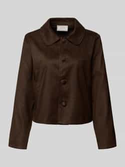 NEO NOIR Regular fit blazer in leerlook model 'Nilo'