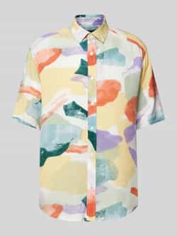 Only & Sons Regular fit vrijetijdsoverhemd met all-over motief model 'BUD'
