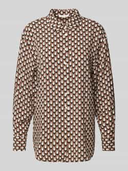 Christian Berg Woman Slim fit overhemdblouse met manchetten