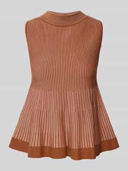 Stefanel Maxi-jurk met structuurmotief