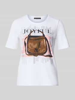 Betty Barclay Regular fit T-shirt met strass-steentjes model 'Juli'