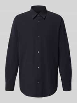 Armani Exchange Regular fit vrijetijdsoverhemd met kentkraag