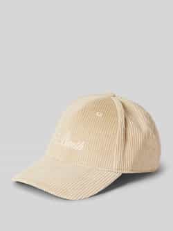 MC2 Saint Barth Baseballpet met labeldetail model 'CORDUROY'