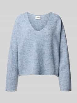 Drykorn Gebreide pullover van alpacamix met V-hals model 'SOMAIJA'