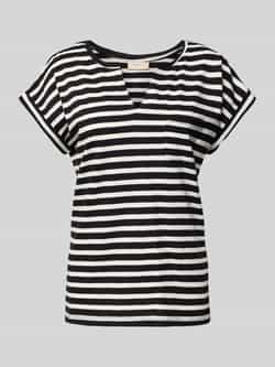 FREE QUENT T-shirt met V-hals model 'Viva'