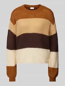 Vila Gebreide pullover met trompetmouwen model 'RITA'
