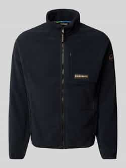 Napapijri Fleecejack met borstzak model 'DOLENT'