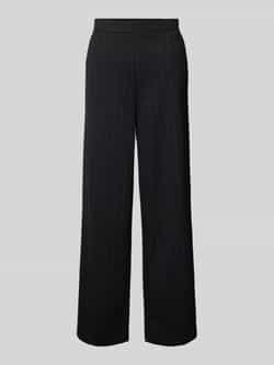 Christian Berg Woman Wide leg stoffen broek met steekzakken