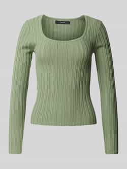 Vero Moda Slim fit gebreide pullover met viscose model 'CECILIE'