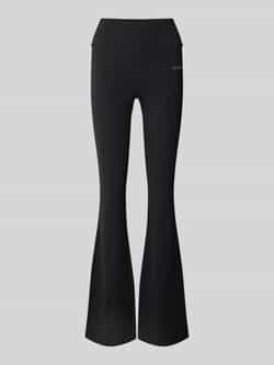 Guess Activewear Flared cut legging met lengtenaden model 'MARGOT'