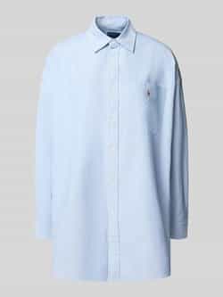 Polo Ralph Lauren Regular fit overhemdblouse met logostitching