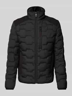 Tom Tailor Regular fit gewatteerd jack met opstaande kraag