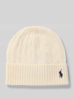 Polo Ralph Lauren Wollen muts met labelstitching
