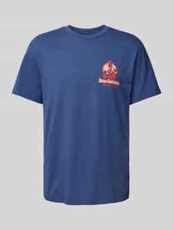 DEUS EX MACHINA T-shirt met labelprint model 'Gaucho'
