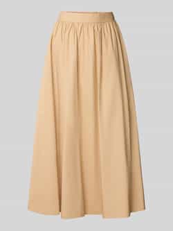 Liu Jo Beige Rok Verhoog Garderobe Comfort Stijl Beige Dames