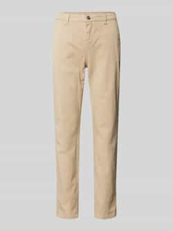 MAC Slim fit chino met verkort model 'TURN UP'