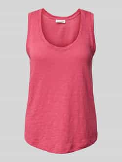 Marc O'Polo Regular fit tanktop van katoenen slubjersey