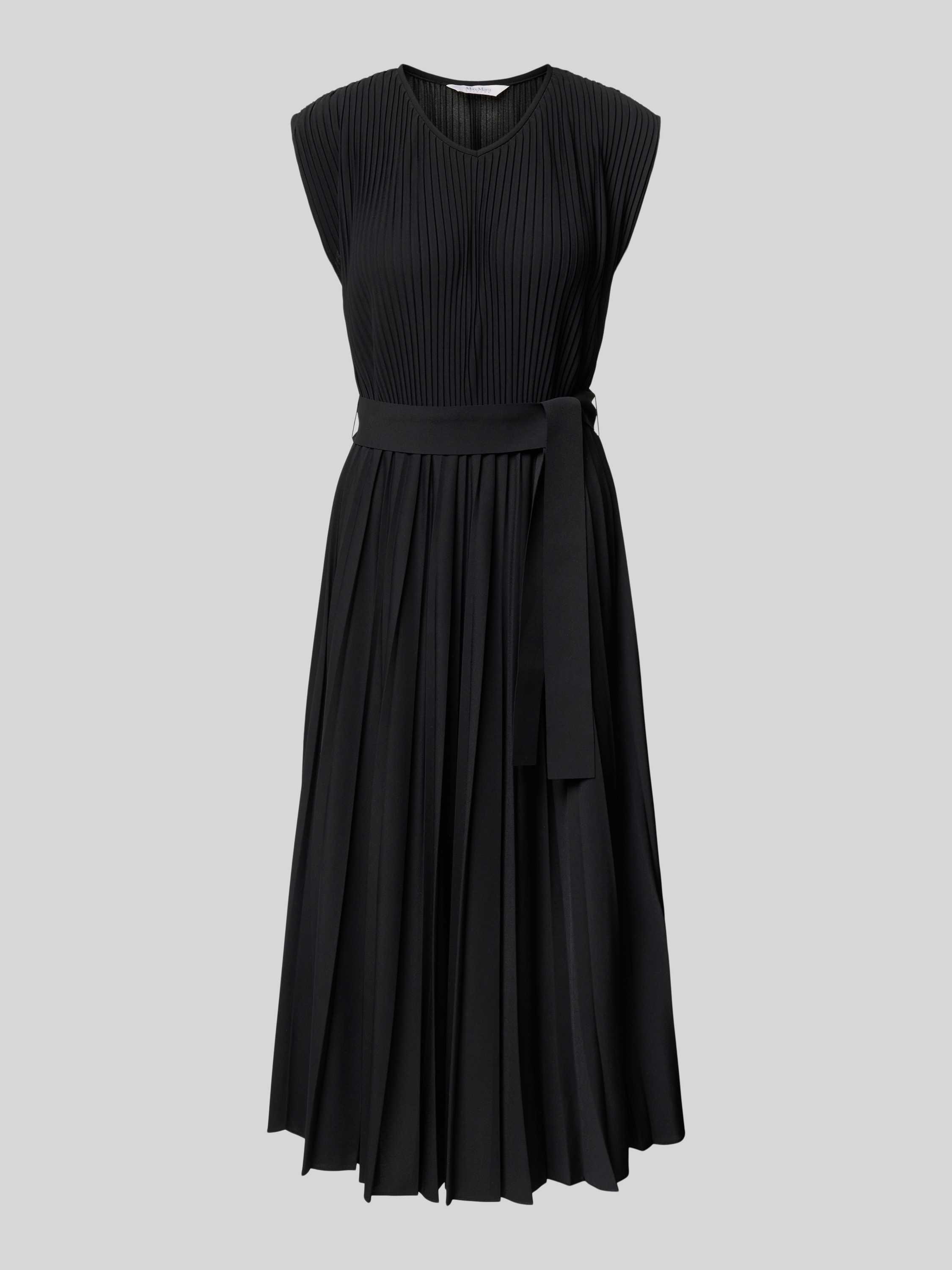MaxMara Leisure Midi-jurk met plissévouwen model 'KISS'