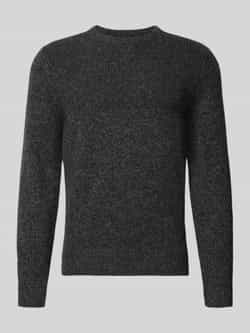 BRAX Gebreide pullover met ribboorden model 'Rick'