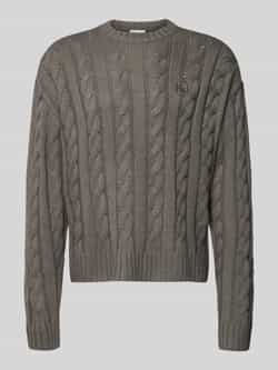Karl Kani Gebreide pullover met ribboorden