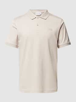 CK Calvin Klein Poloshirt met labeldetail