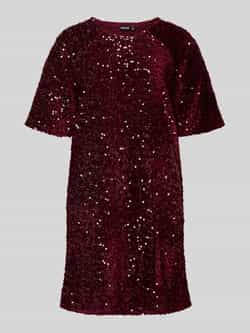 Pieces Smalle cocktailjurk met pailletten model 'KAM'