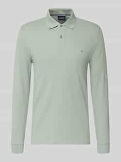 Christian Berg Men Poloshirt met labelstitching