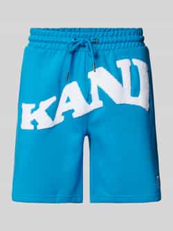 Karl Kani Regular fit sweatshorts met labelstatement model 'Wavy Retro'