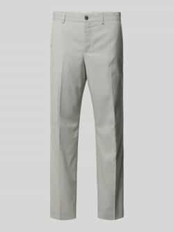 Selected Homme Slim fit pantalon met knoop- en ritssluiting