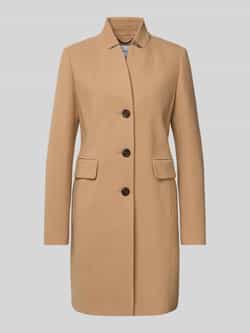 Comma Regular fit lange jas met viscose