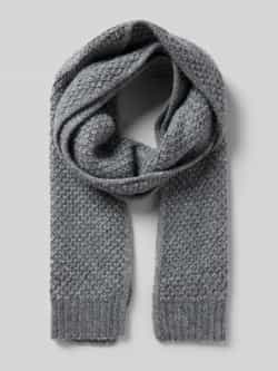 Comma Sjaal met structuurmotief en pailletten