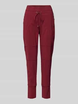 RAFFAELLO ROSSI Relaxed fit joggingbroek van hightech jersey model 'CANDY'