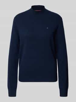 Tommy Hilfiger Regular fit pullover van een mix van wol en kasjmier