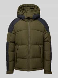 Jack & jones Gewatteerd jack met capuchon model 'AERO'