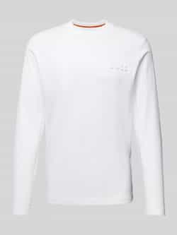 Boss Orange Shirt met lange mouwen Teebasiclong met een ronde hals