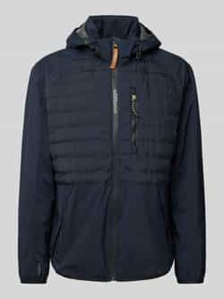 Camel active Blouson jack met afneembare capuchon Blue Heren