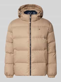 Tommy Jeans Regular fit donsjack met stitching