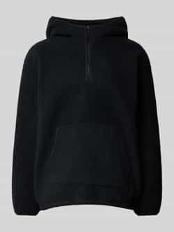 Levi's Fleecehoodie met korte ritssluiting