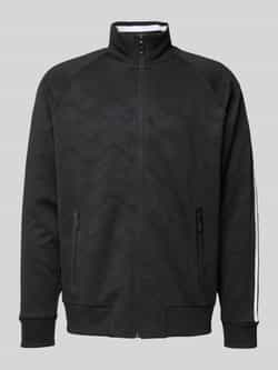 BOSS Green Sweatjack met ritszakken model 'Skarley'