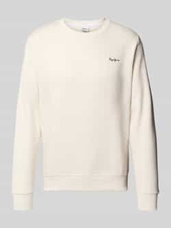 Pepe Jeans Regular fit sweatshirt van katoenmix model 'MACBETH'