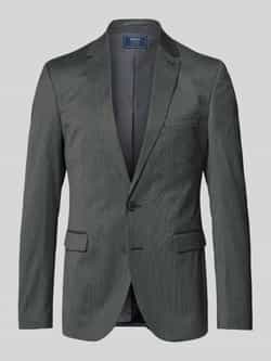 MCNEAL 2-knoops colbert met reverskraag